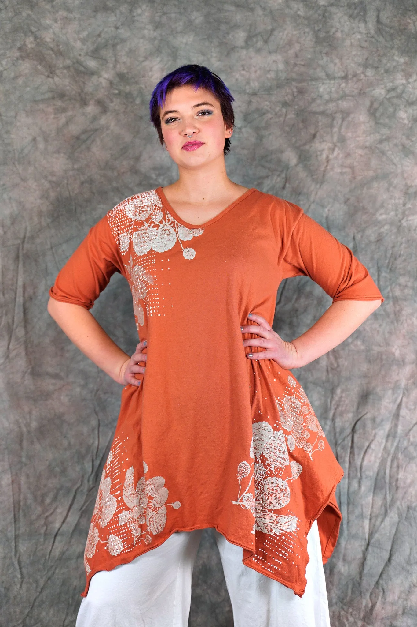 2335 Origami Tunic Cachi-P
