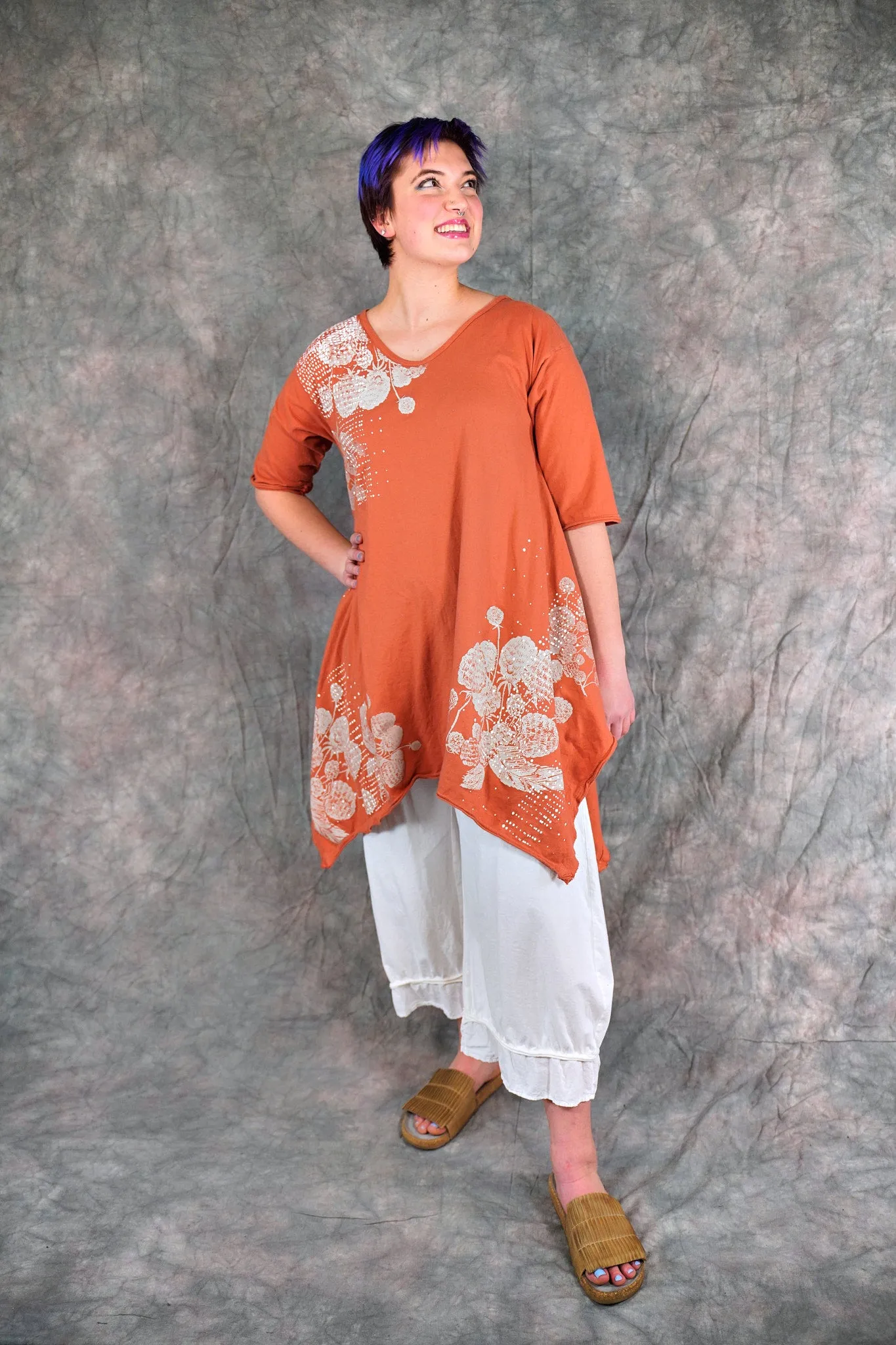 2335 Origami Tunic Cachi-P