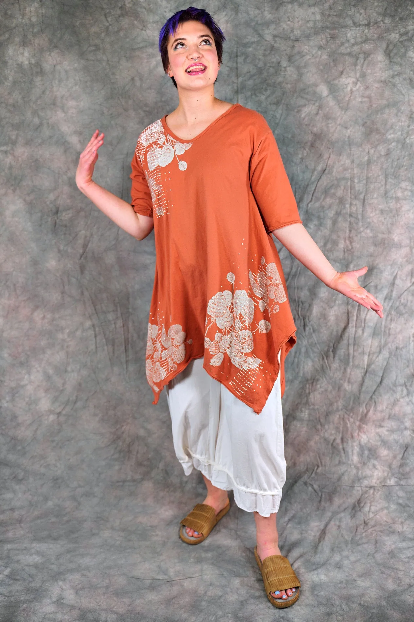 2335 Origami Tunic Cachi-P