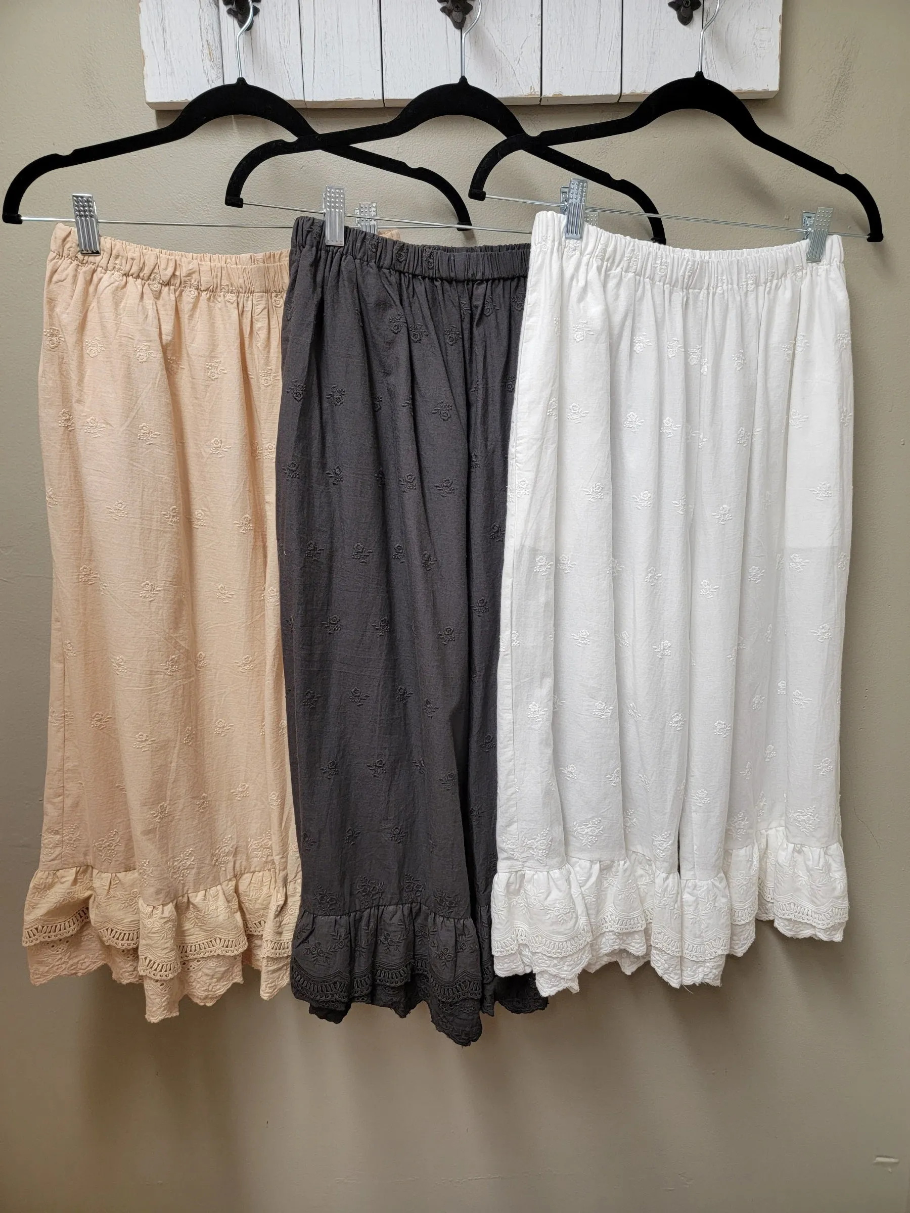 3 Color Ways - Eyelet Pant Bloomers