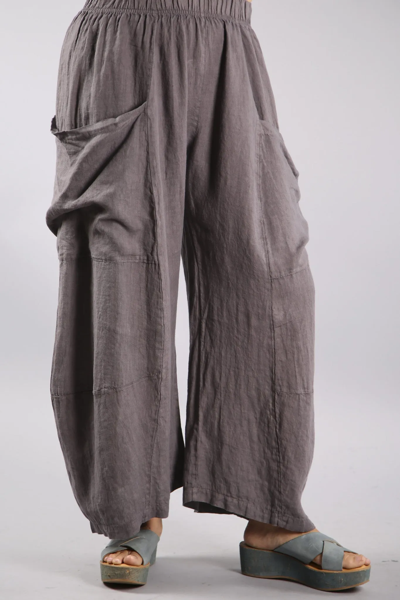3285-Genealogist Linen Pant Dove-U