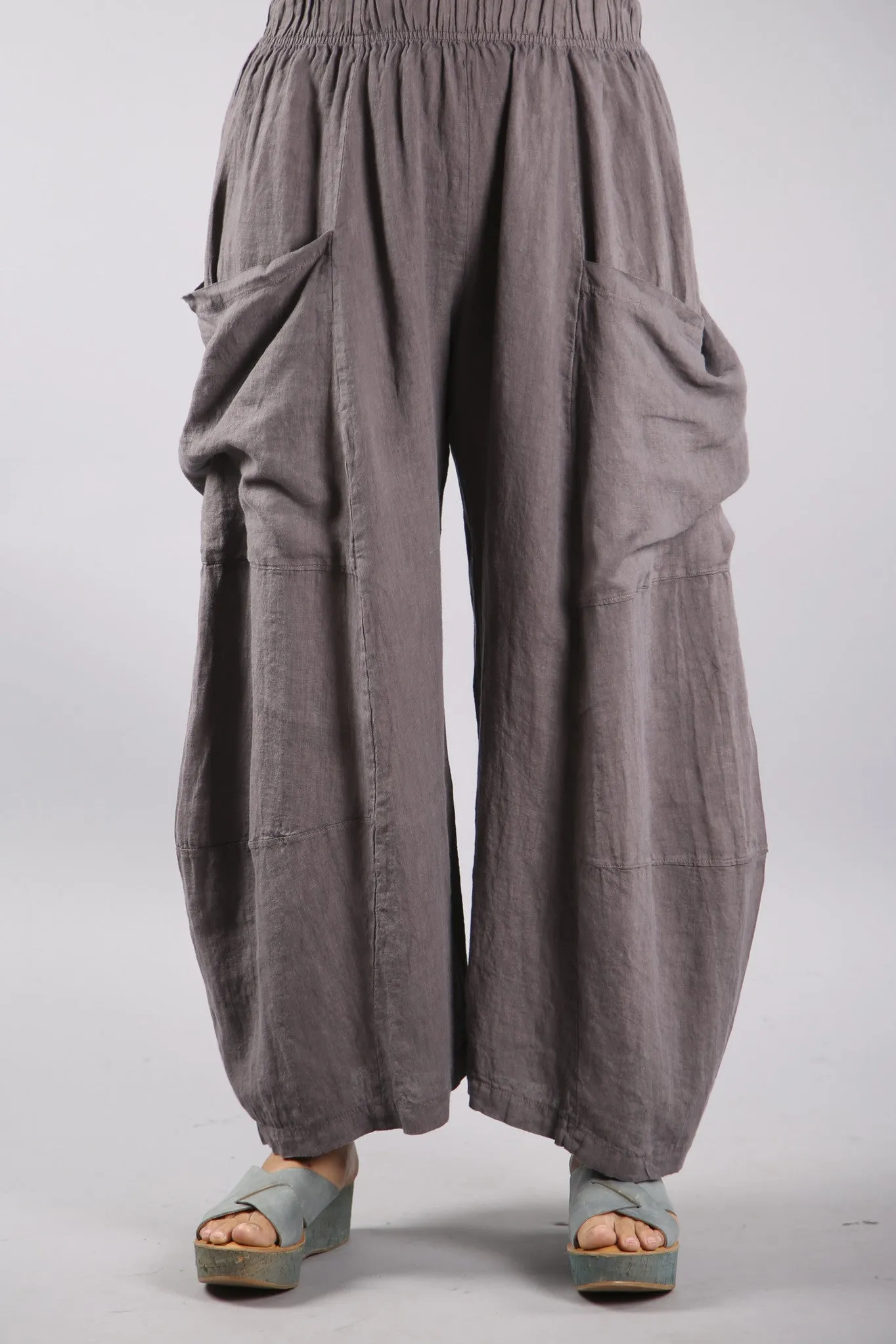 3285-Genealogist Linen Pant Dove-U