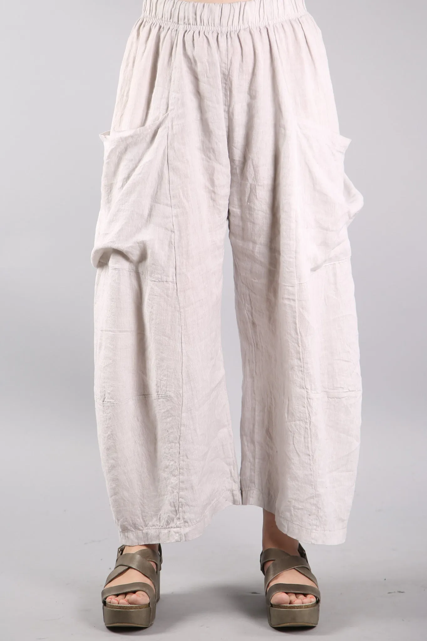 3285 Genealogist Linen Pant  Pearl-U