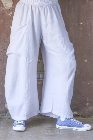 3285 Genealogist Linen Pant  Pearl-U