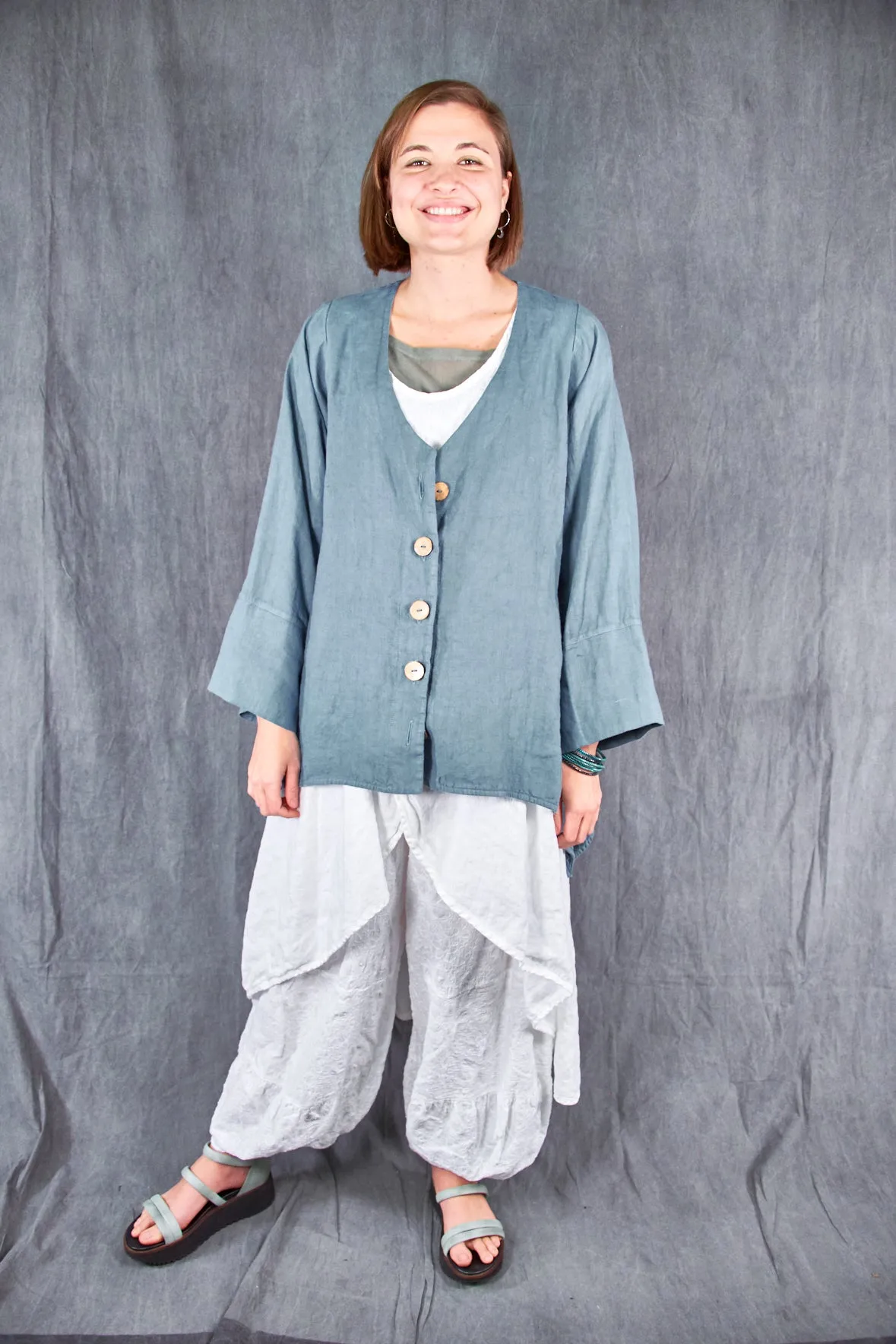 5289 Basque Cardigan La Mer-U