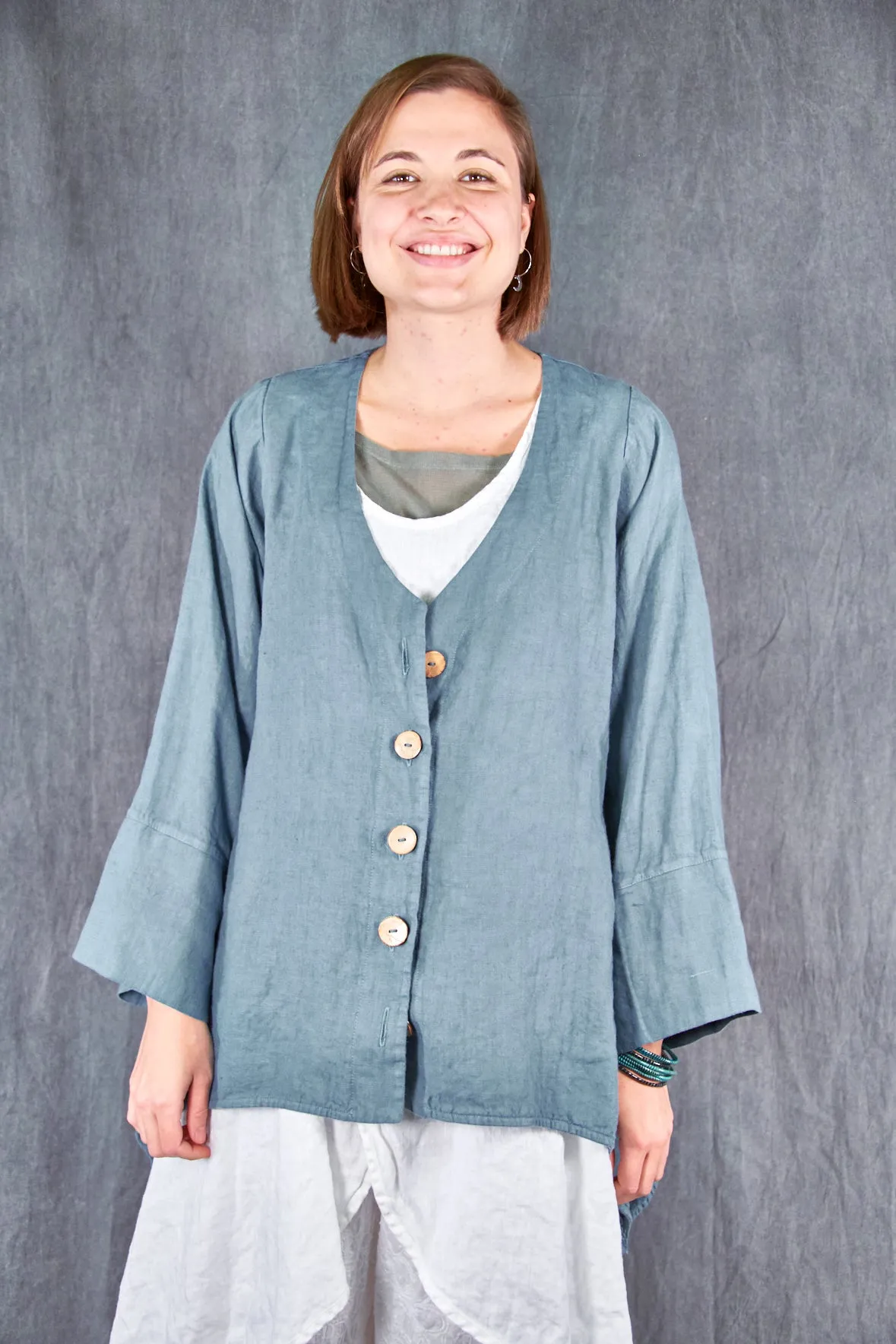 5289 Basque Cardigan La Mer-U
