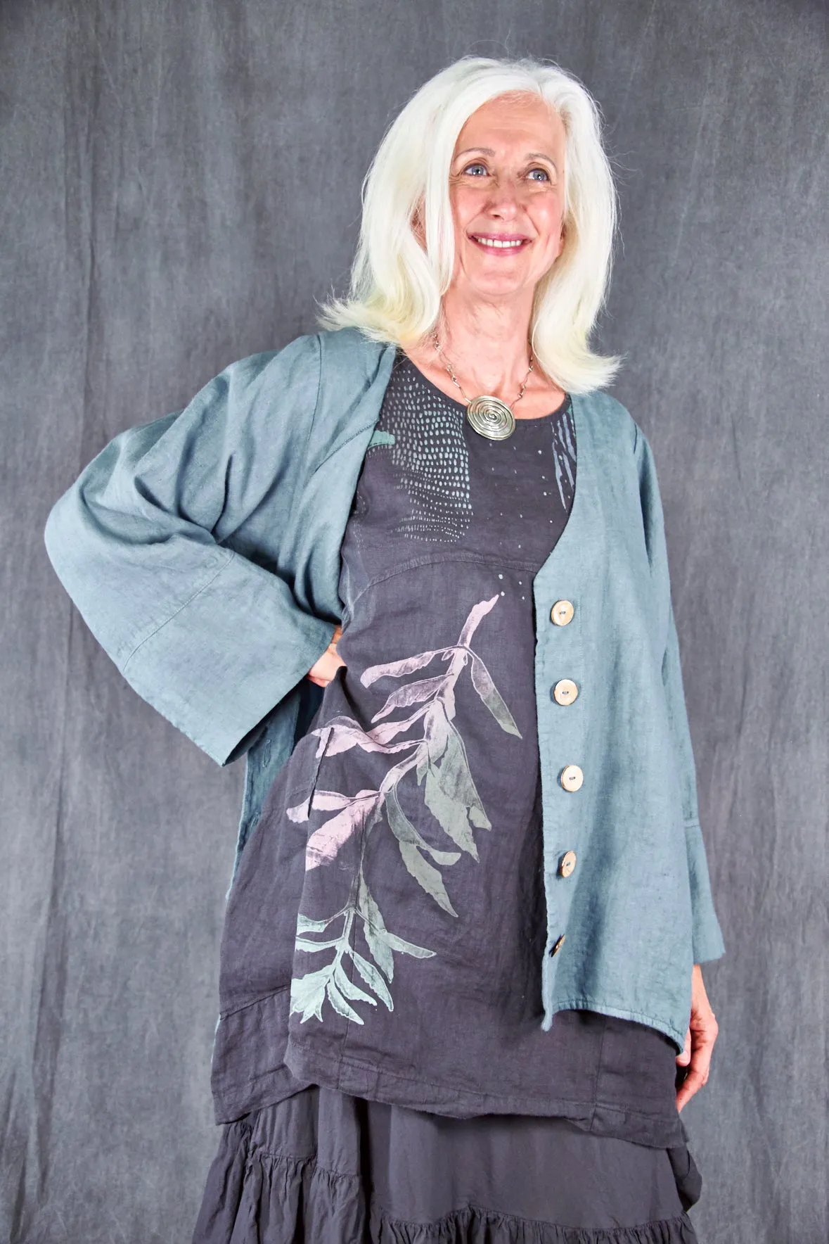 5289 Basque Cardigan La Mer-U