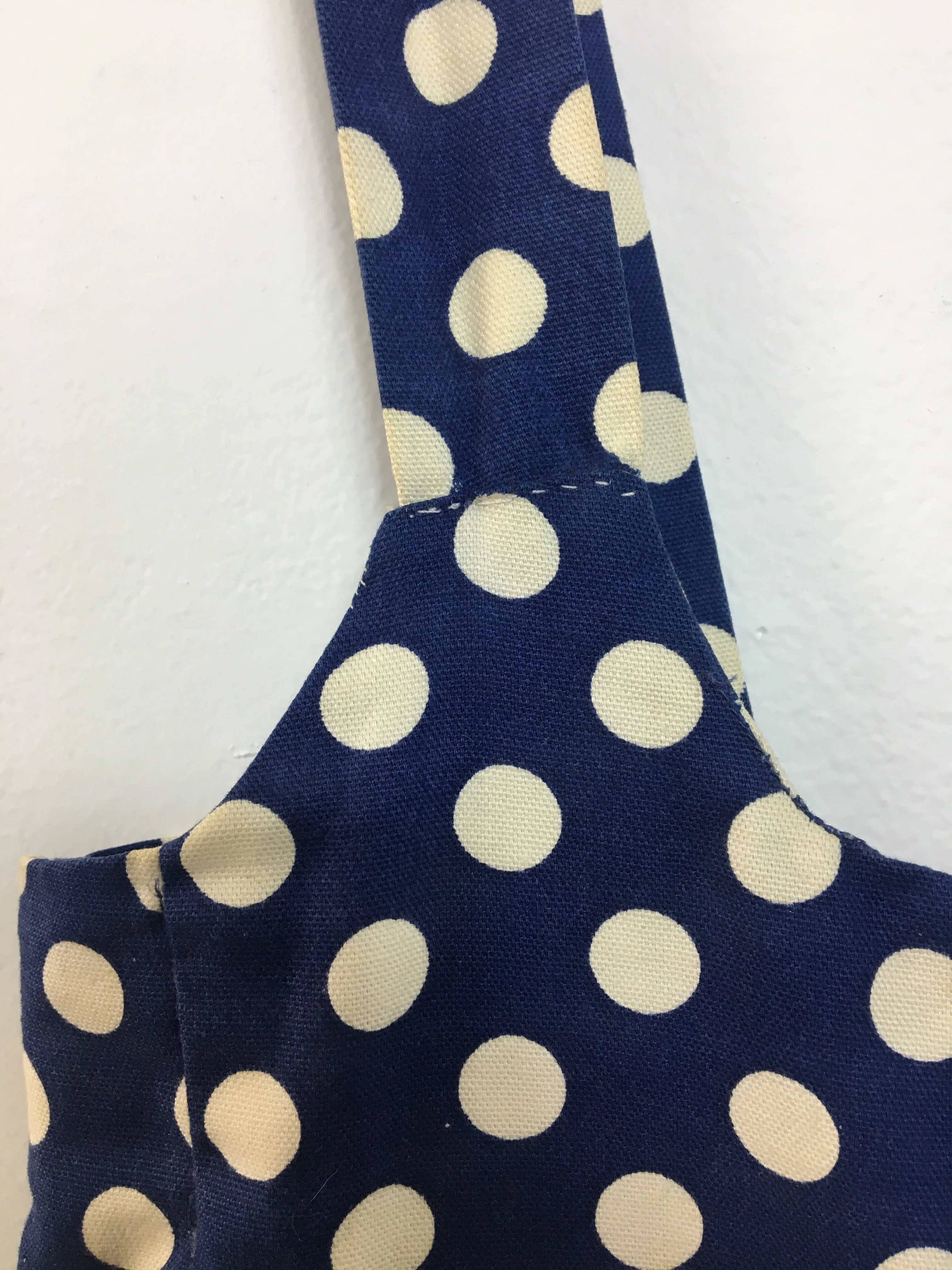 60’s POLKA DOT SUSPENDERS BELLS / 26