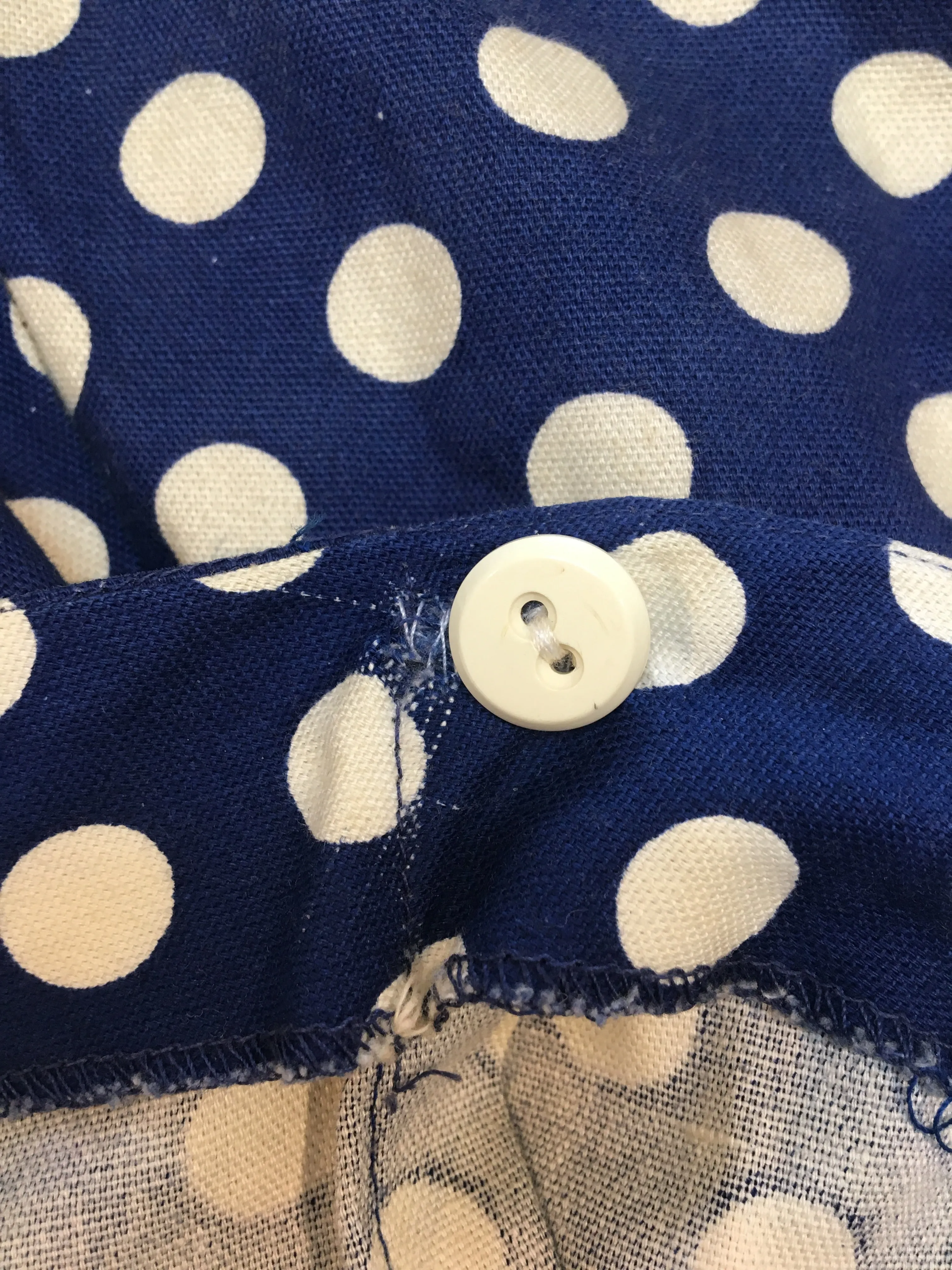 60’s POLKA DOT SUSPENDERS BELLS / 26