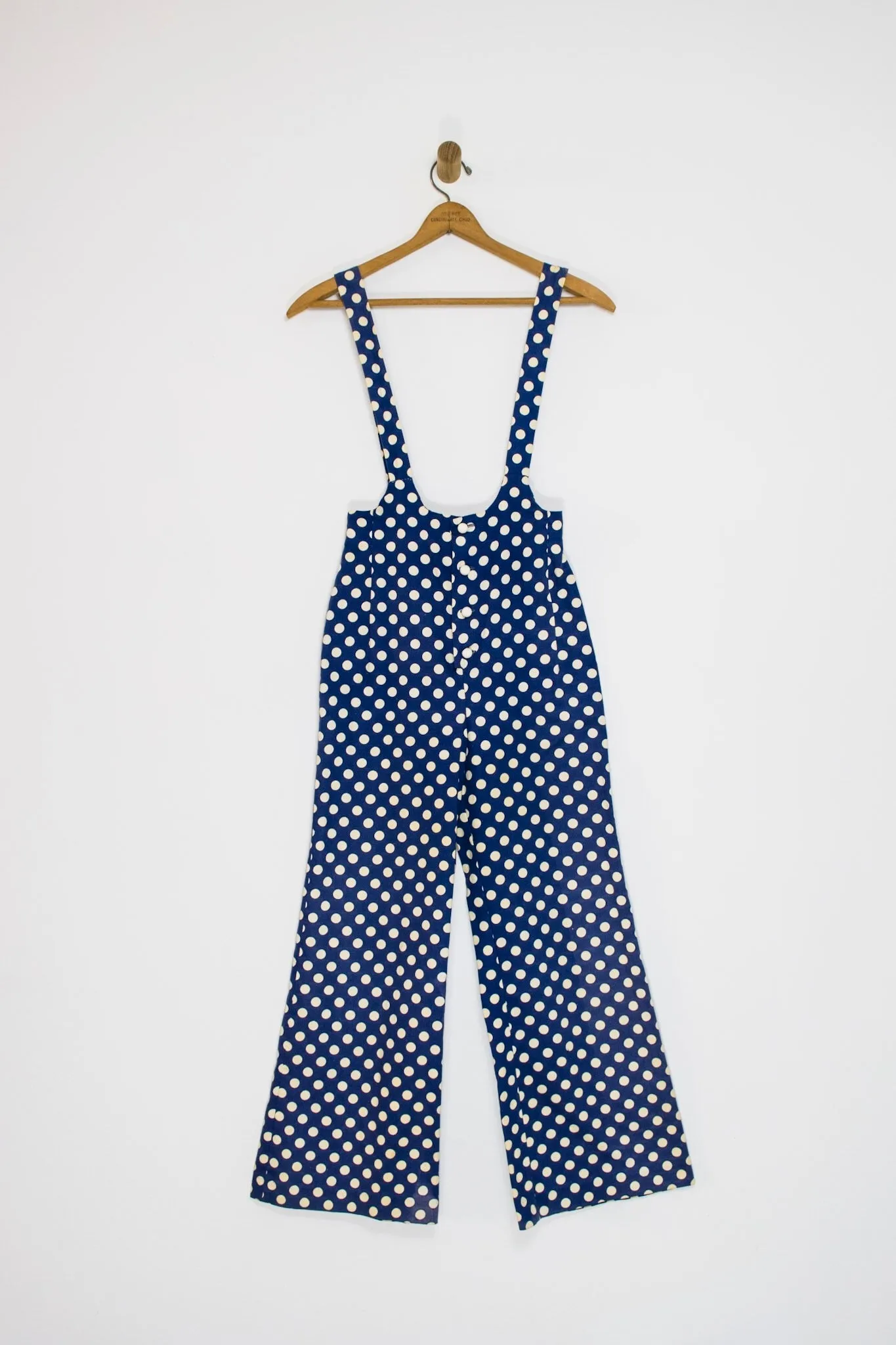 60’s POLKA DOT SUSPENDERS BELLS / 26