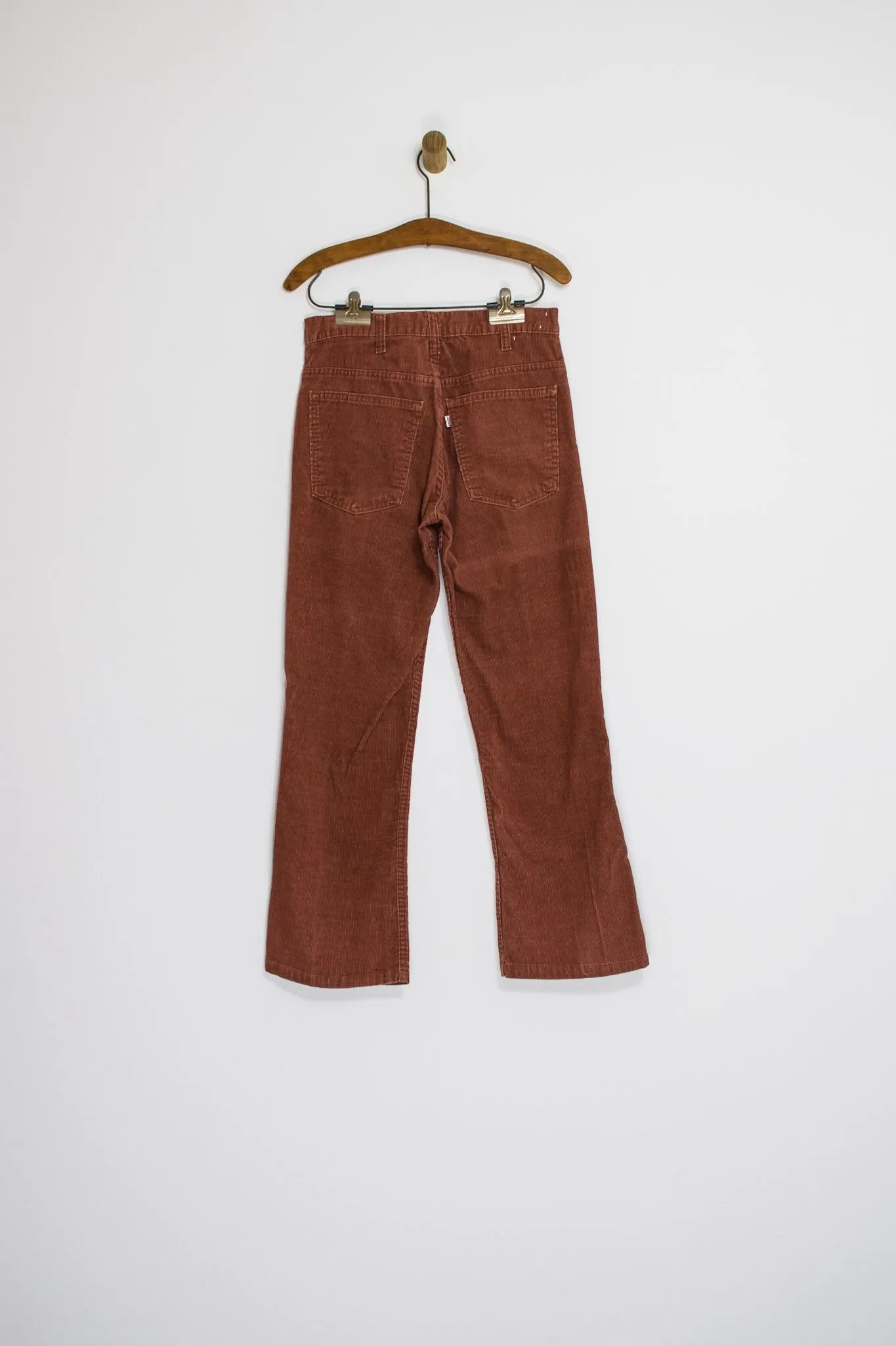 70’s LEVI’S RUST CORDUROYS / 29