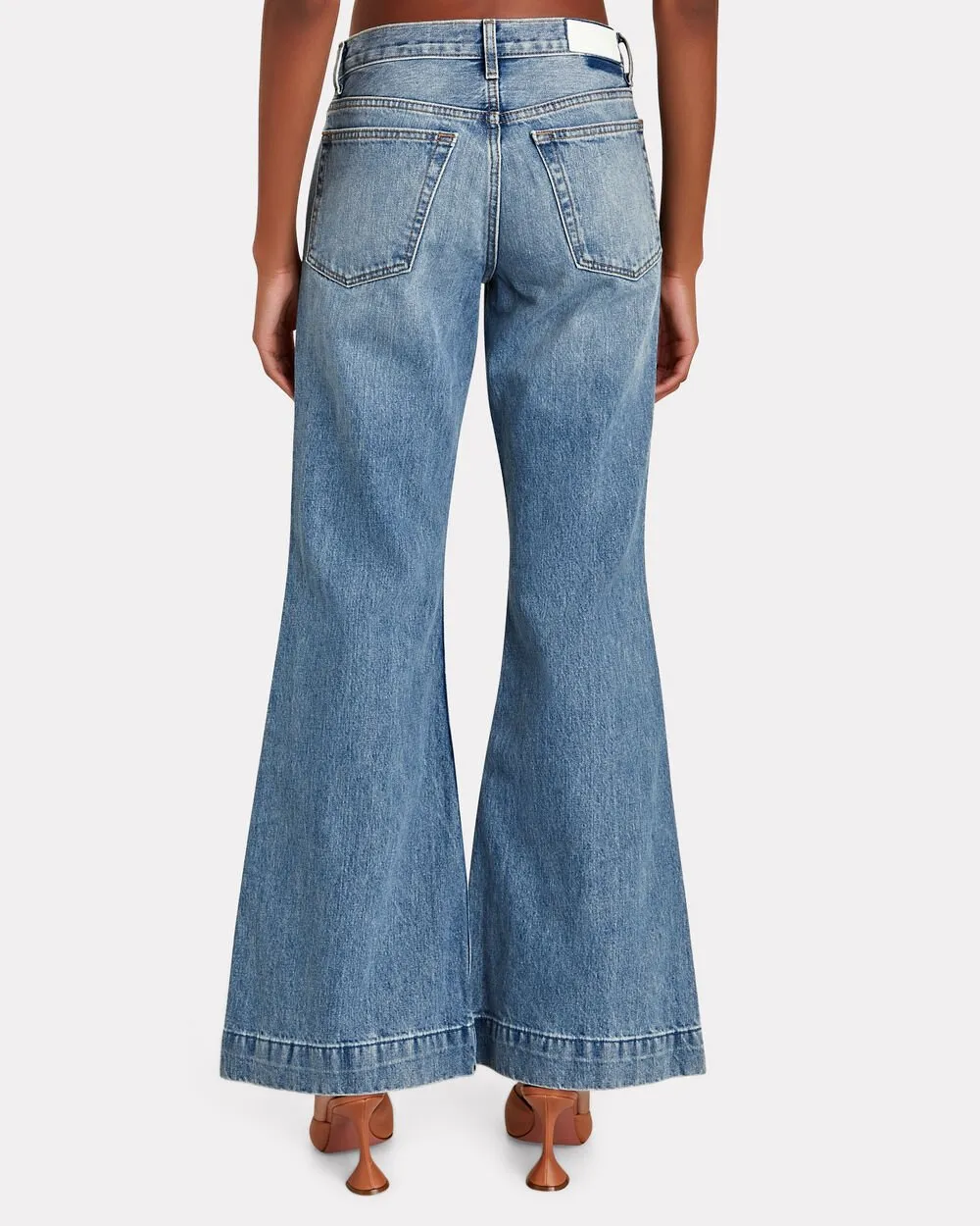 70s Low-Rise Bell Bottom Jeans