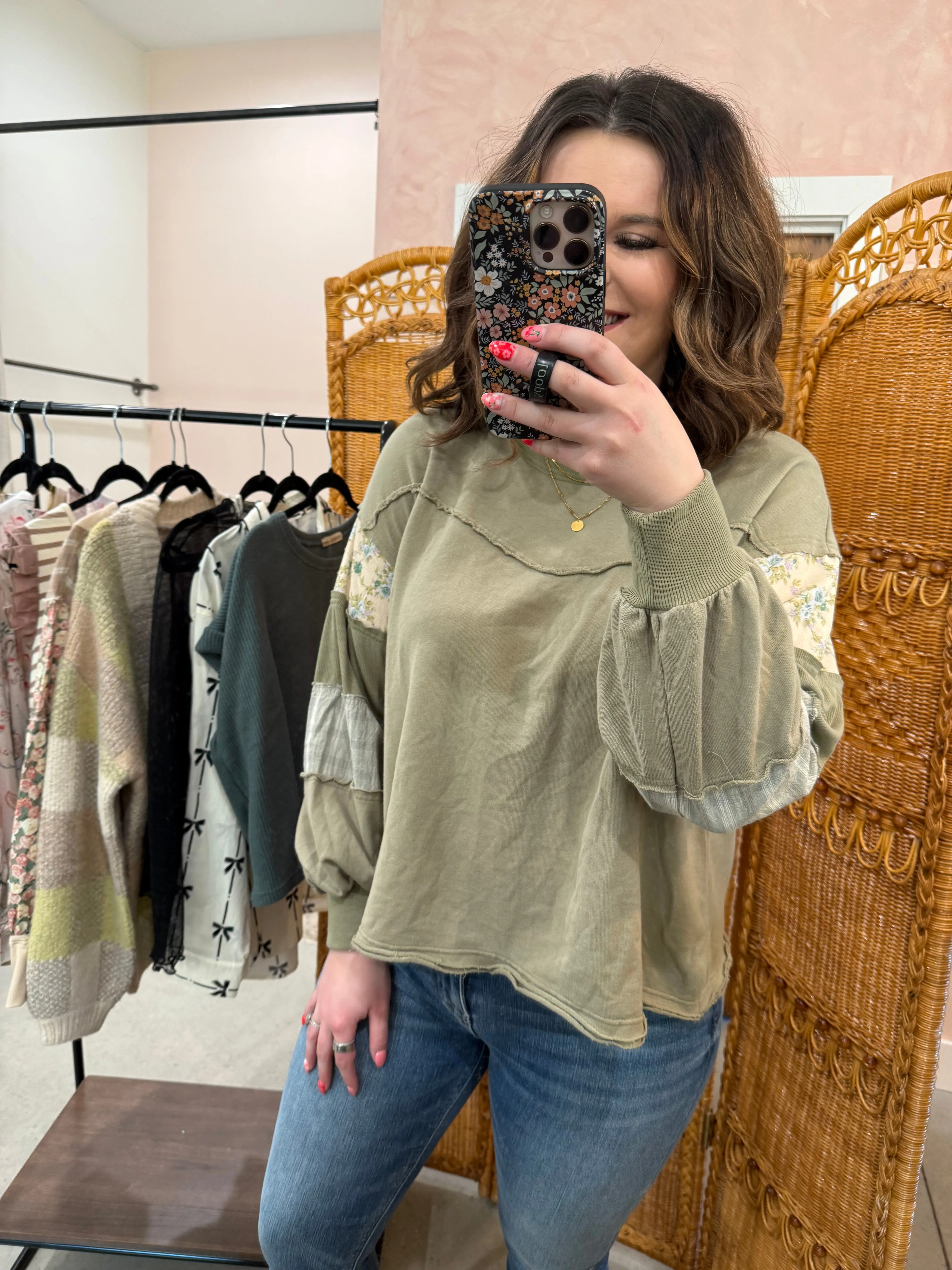 A Little Dramatic Top