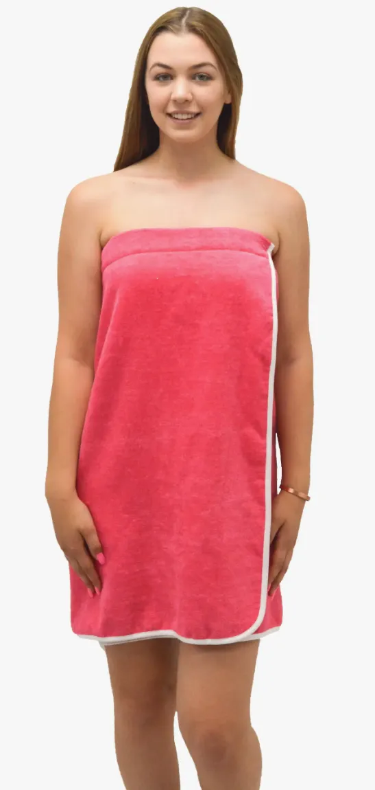 Adjustable Cotton Shower Wrap