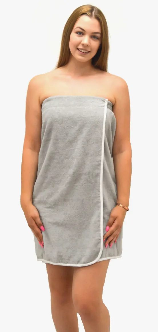 Adjustable Cotton Shower Wrap