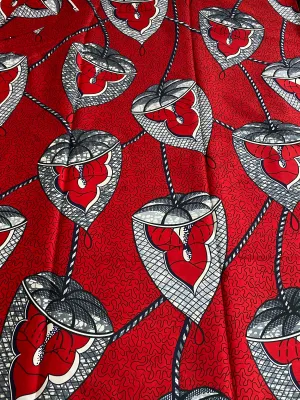 African print fabric by the yard￼