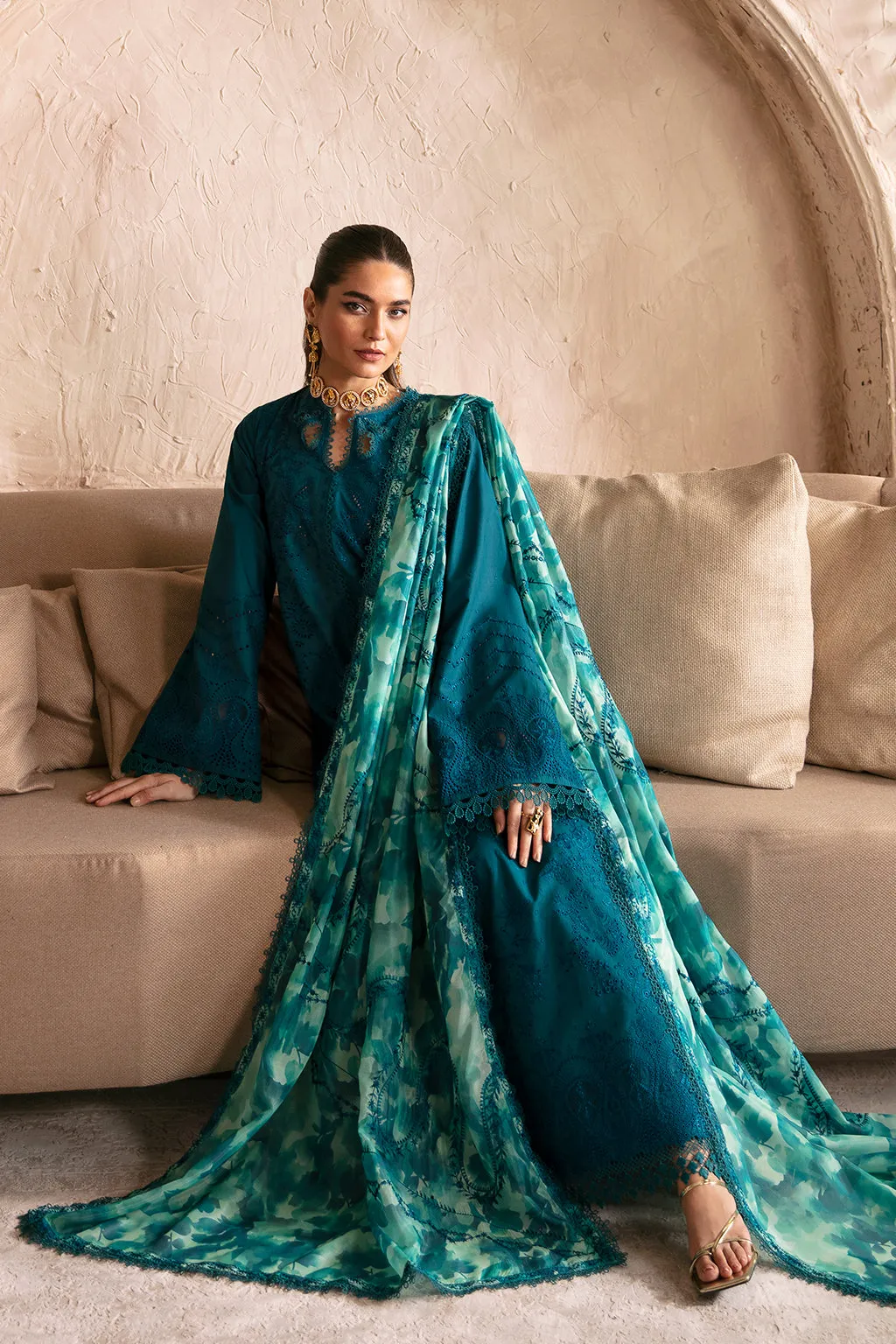 AFROZEH | CASCADE LUXURY LAWN 2024 | Mia