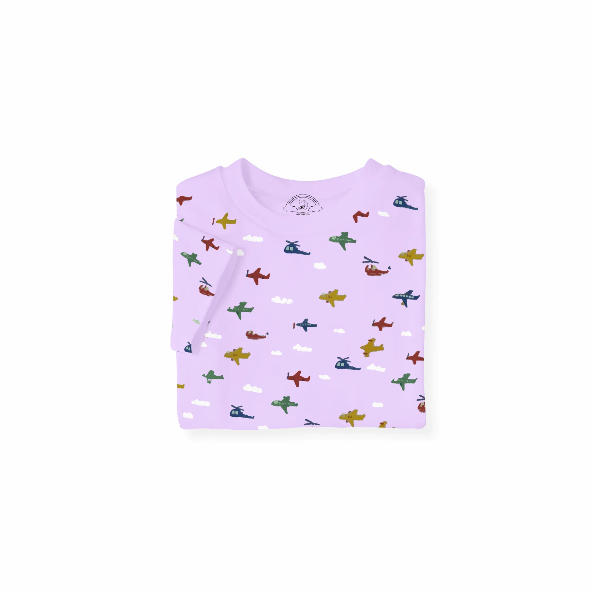 Airplane print  Kids Pajamas