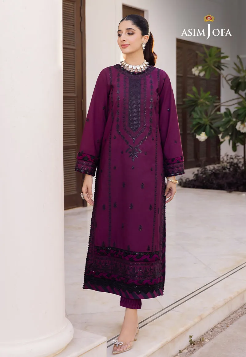 AJZS-01 | Asim Jofa Zari Sitara Luxury Eid Festive Collection 2023 | Unstitched Embrodried Suits