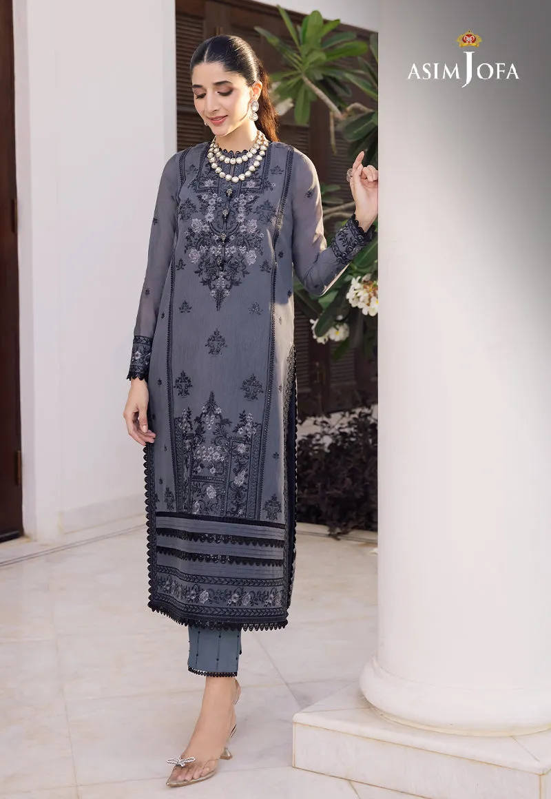 AJZS-07 | Asim Jofa Zari Sitara Luxury Eid Festive Collection 2023 | Unstitched Embrodried Suits