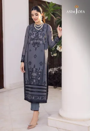 AJZS-07 | Asim Jofa Zari Sitara Luxury Eid Festive Collection 2023 | Unstitched Embrodried Suits