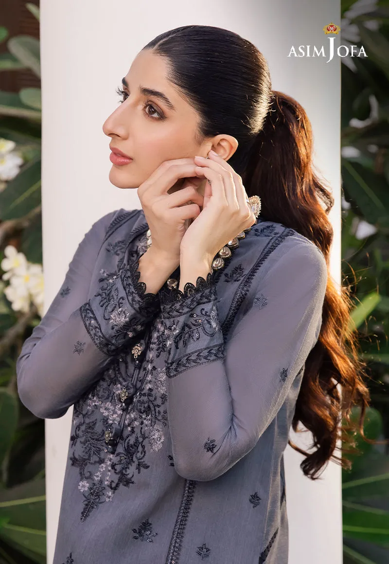 AJZS-07 | Asim Jofa Zari Sitara Luxury Eid Festive Collection 2023 | Unstitched Embrodried Suits