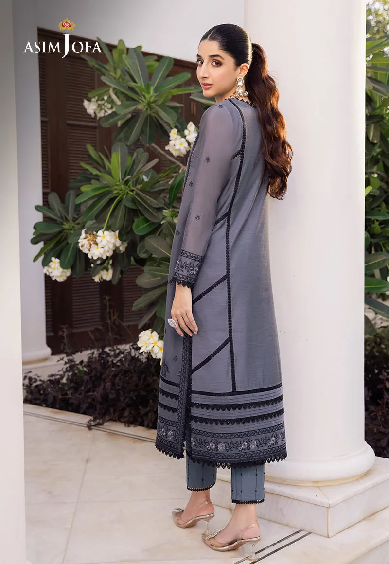AJZS-07 | Asim Jofa Zari Sitara Luxury Eid Festive Collection 2023 | Unstitched Embrodried Suits