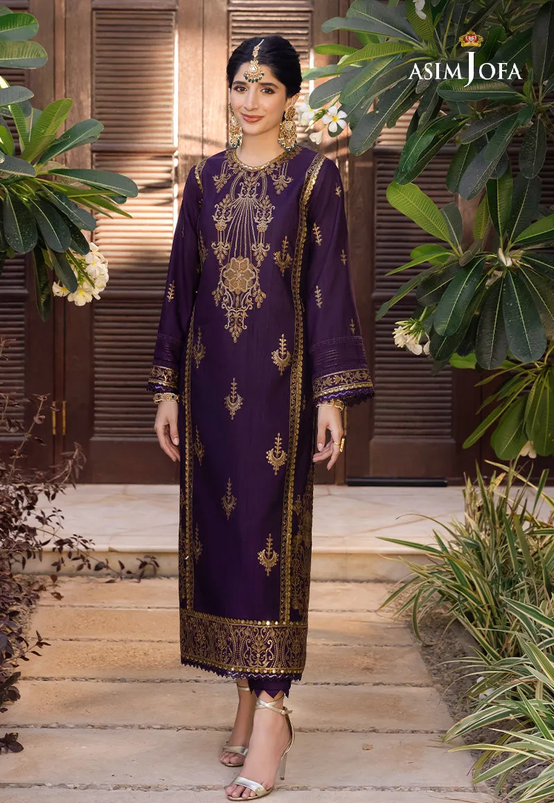 AJZS-13 | Asim Jofa Zari Sitara Luxury Eid Festive Collection 2023 | Unstitched Embrodried Suits