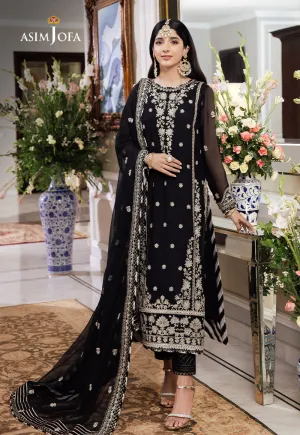 AJZS-14 | Asim Jofa Zari Sitara Luxury Eid Festive Collection 2023 | Unstitched Embrodried Suits