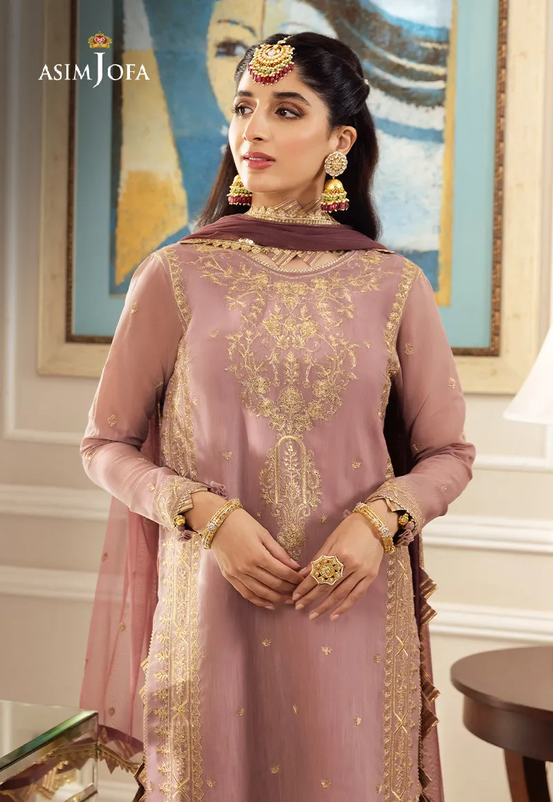 AJZS-20 | Asim Jofa Zari Sitara Luxury Eid Festive Collection 2023 | Unstitched Embrodried Suits