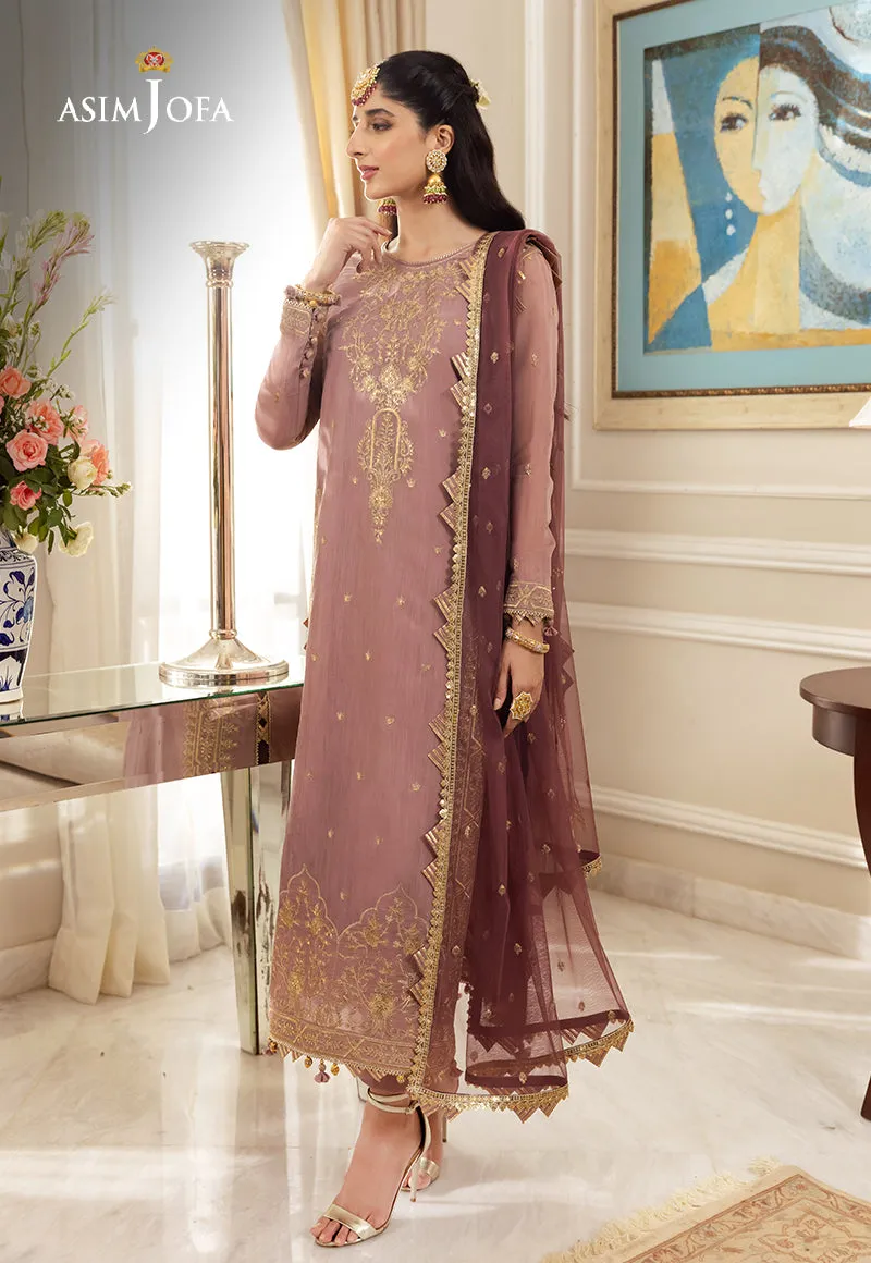 AJZS-20 | Asim Jofa Zari Sitara Luxury Eid Festive Collection 2023 | Unstitched Embrodried Suits