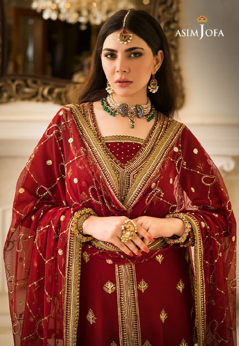 AJZS-21 | Asim Jofa Zari Sitara Luxury Eid Festive Collection 2023 | Unstitched Embrodried Suits