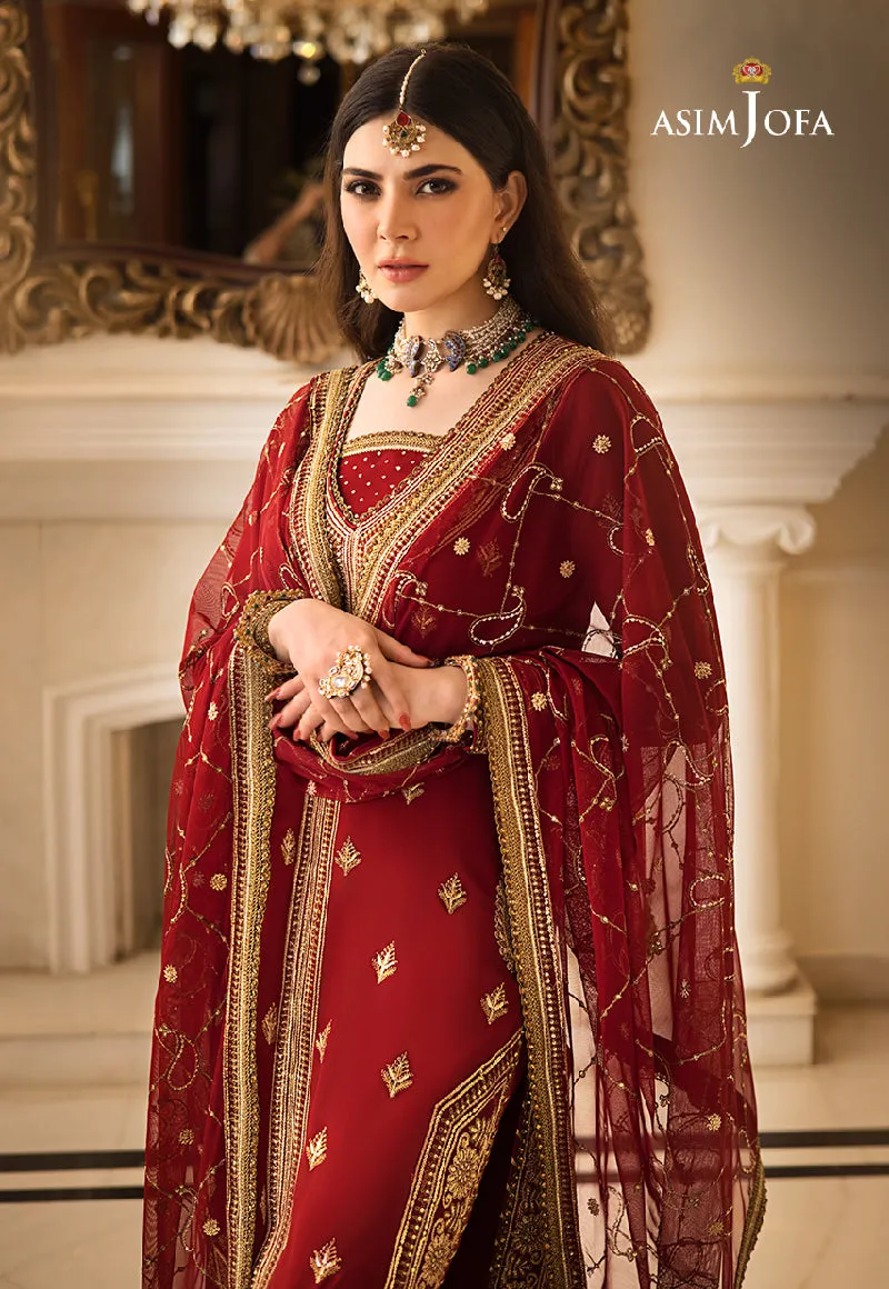 AJZS-21 | Asim Jofa Zari Sitara Luxury Eid Festive Collection 2023 | Unstitched Embrodried Suits