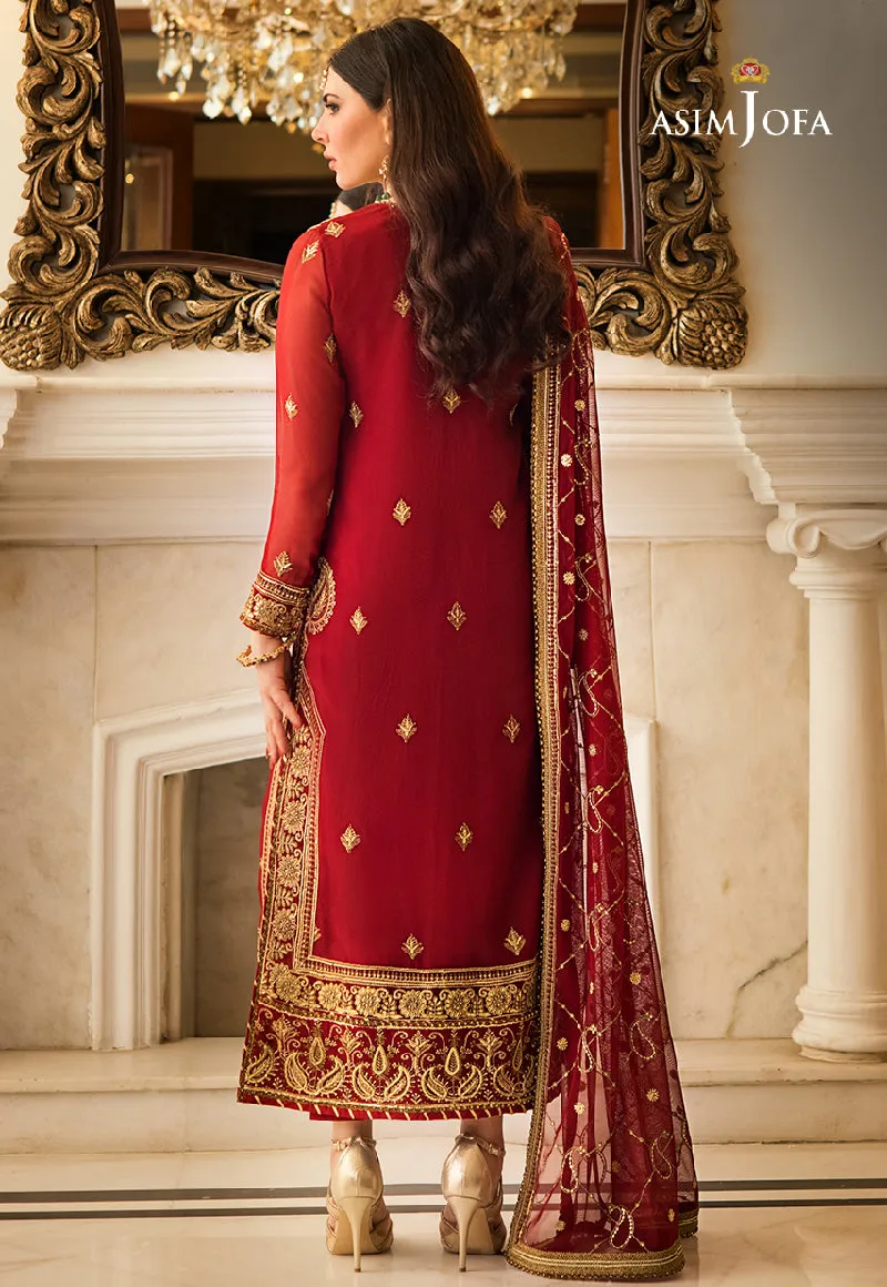 AJZS-21 | Asim Jofa Zari Sitara Luxury Eid Festive Collection 2023 | Unstitched Embrodried Suits