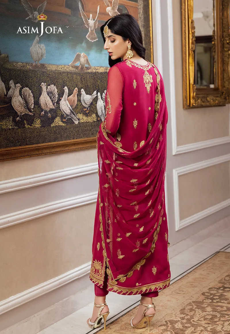 AJZS-22 | Asim Jofa Zari Sitara Luxury Eid Festive Collection 2023 | Unstitched Embrodried Suits