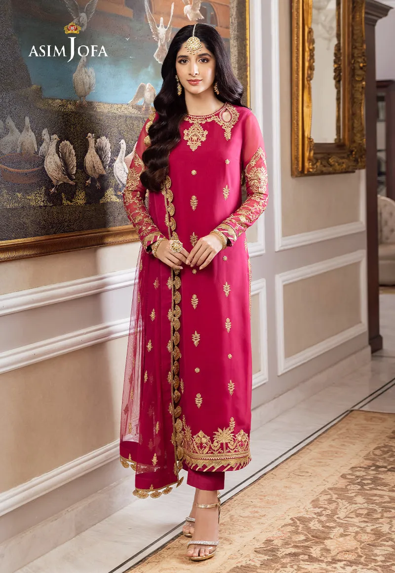 AJZS-22 | Asim Jofa Zari Sitara Luxury Eid Festive Collection 2023 | Unstitched Embrodried Suits
