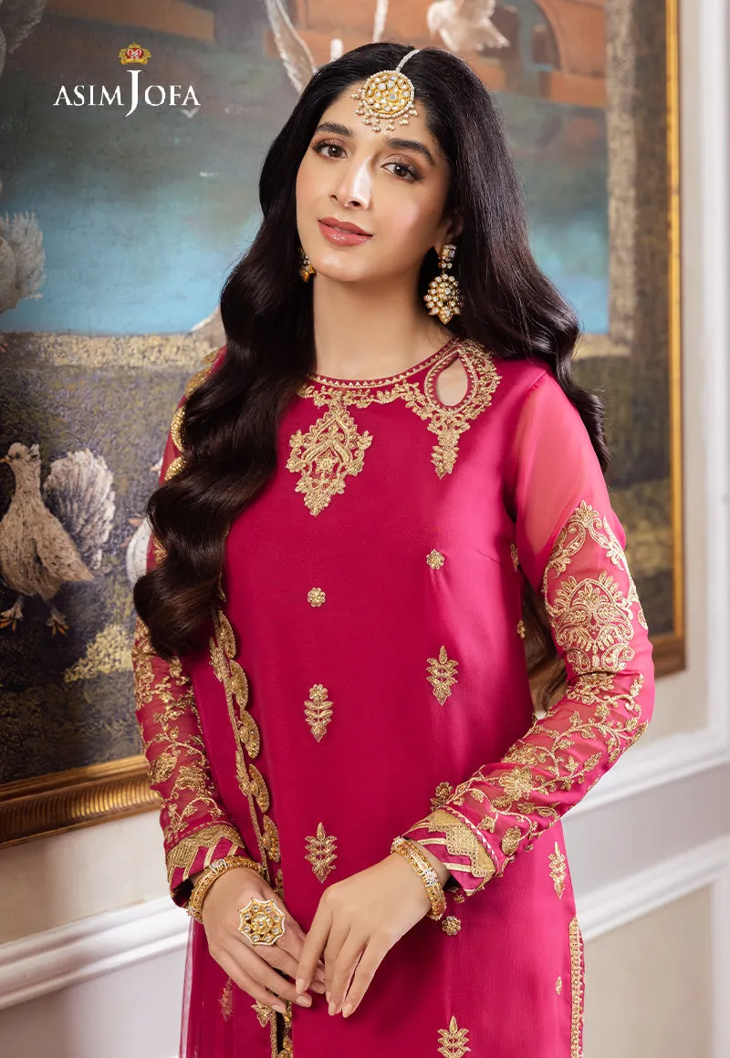 AJZS-22 | Asim Jofa Zari Sitara Luxury Eid Festive Collection 2023 | Unstitched Embrodried Suits