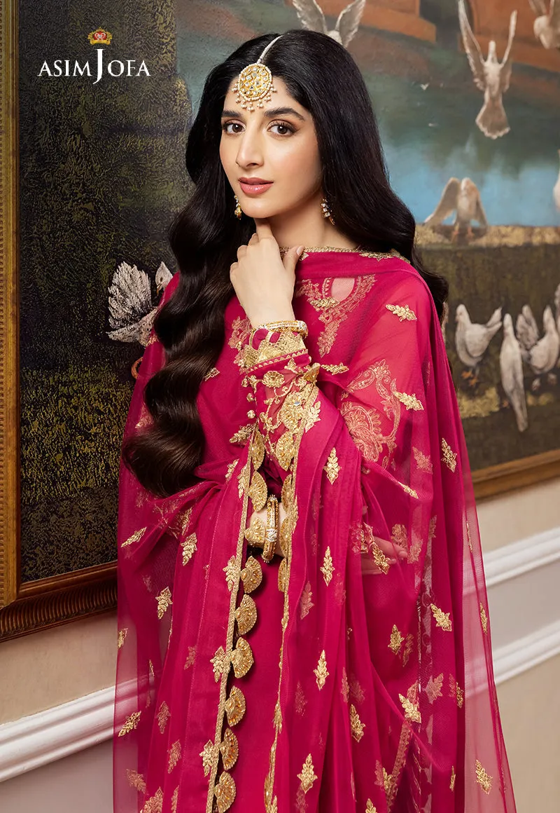 AJZS-22 | Asim Jofa Zari Sitara Luxury Eid Festive Collection 2023 | Unstitched Embrodried Suits