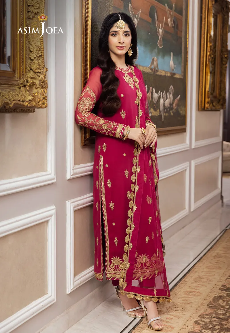 AJZS-22 | Asim Jofa Zari Sitara Luxury Eid Festive Collection 2023 | Unstitched Embrodried Suits