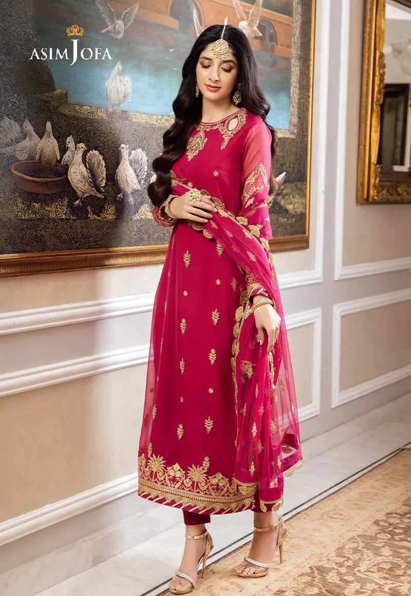 AJZS-22 | Asim Jofa Zari Sitara Luxury Eid Festive Collection 2023 | Unstitched Embrodried Suits