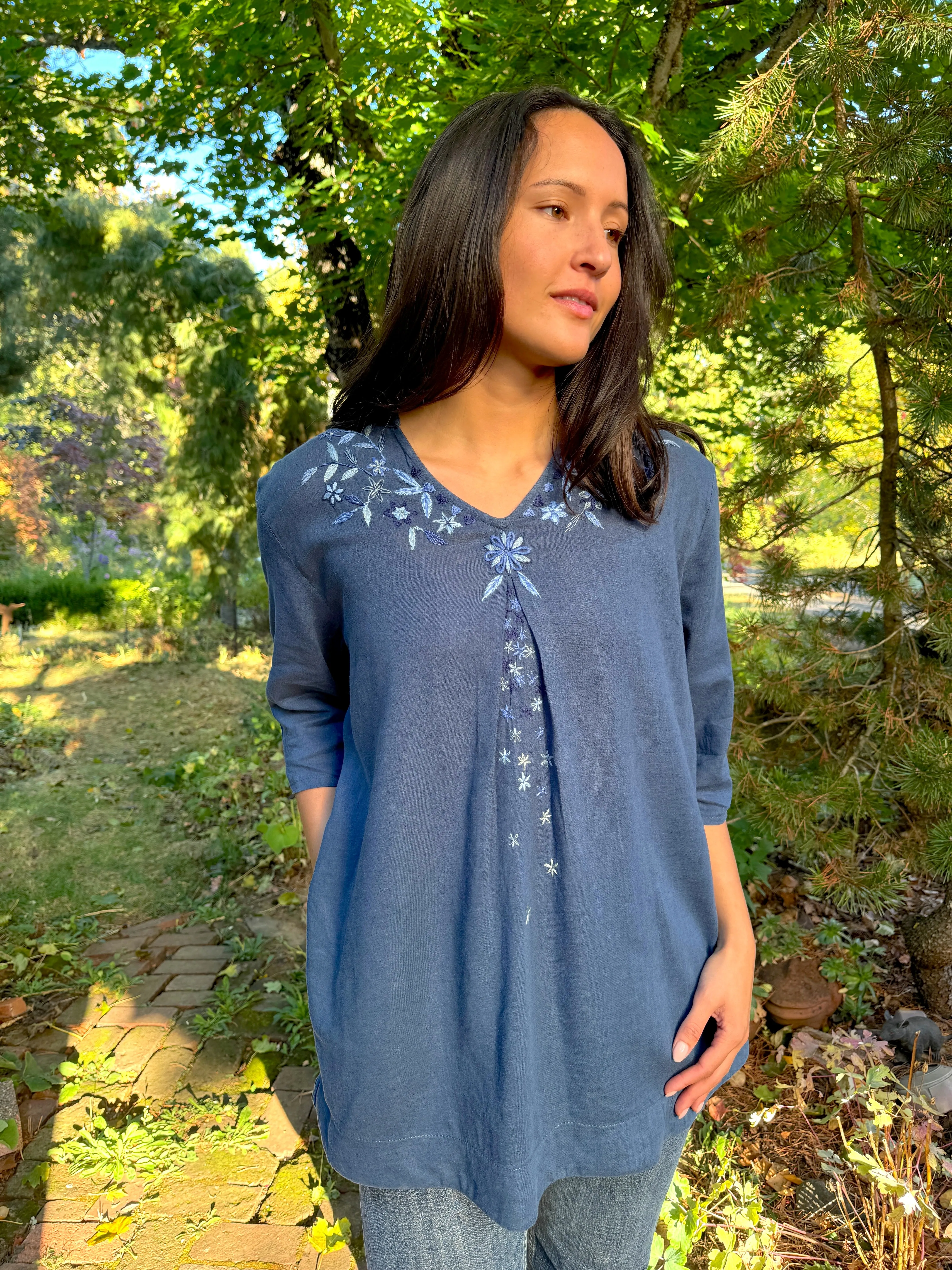Alicia Tunic in teal