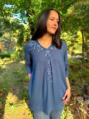 Alicia Tunic in teal