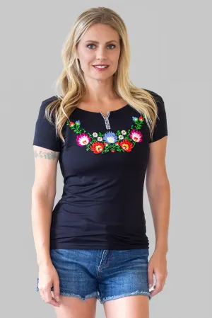 Alicja Embroidered Folk Tunic