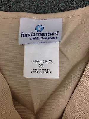 Alley Cat Advocates embroidered logo scrub tops, Sand Color