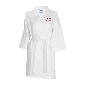 Alpha Phi Waffle Robe