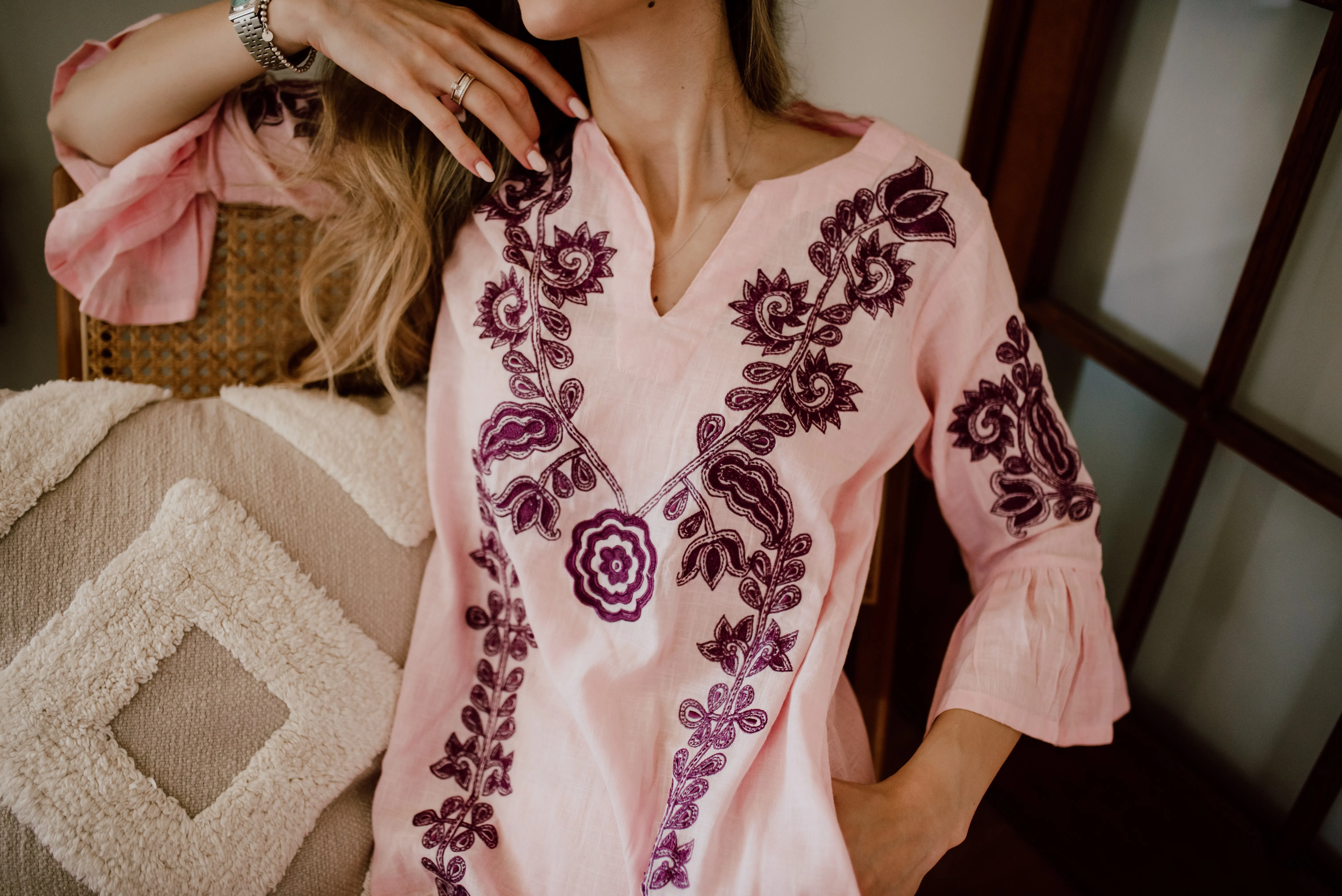 Anika Dress - Pretty in Pink