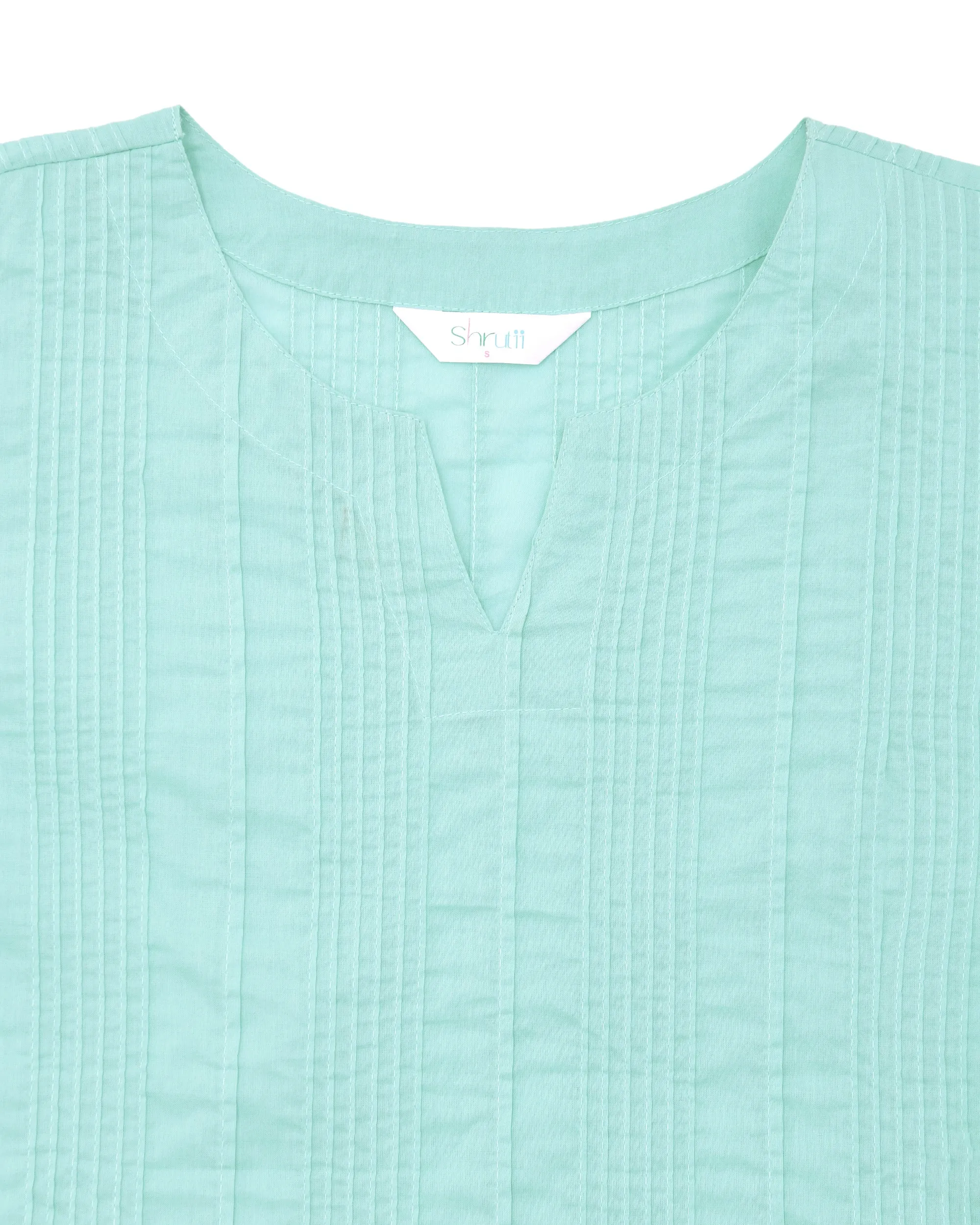 Aqua Everyday Cotton Top