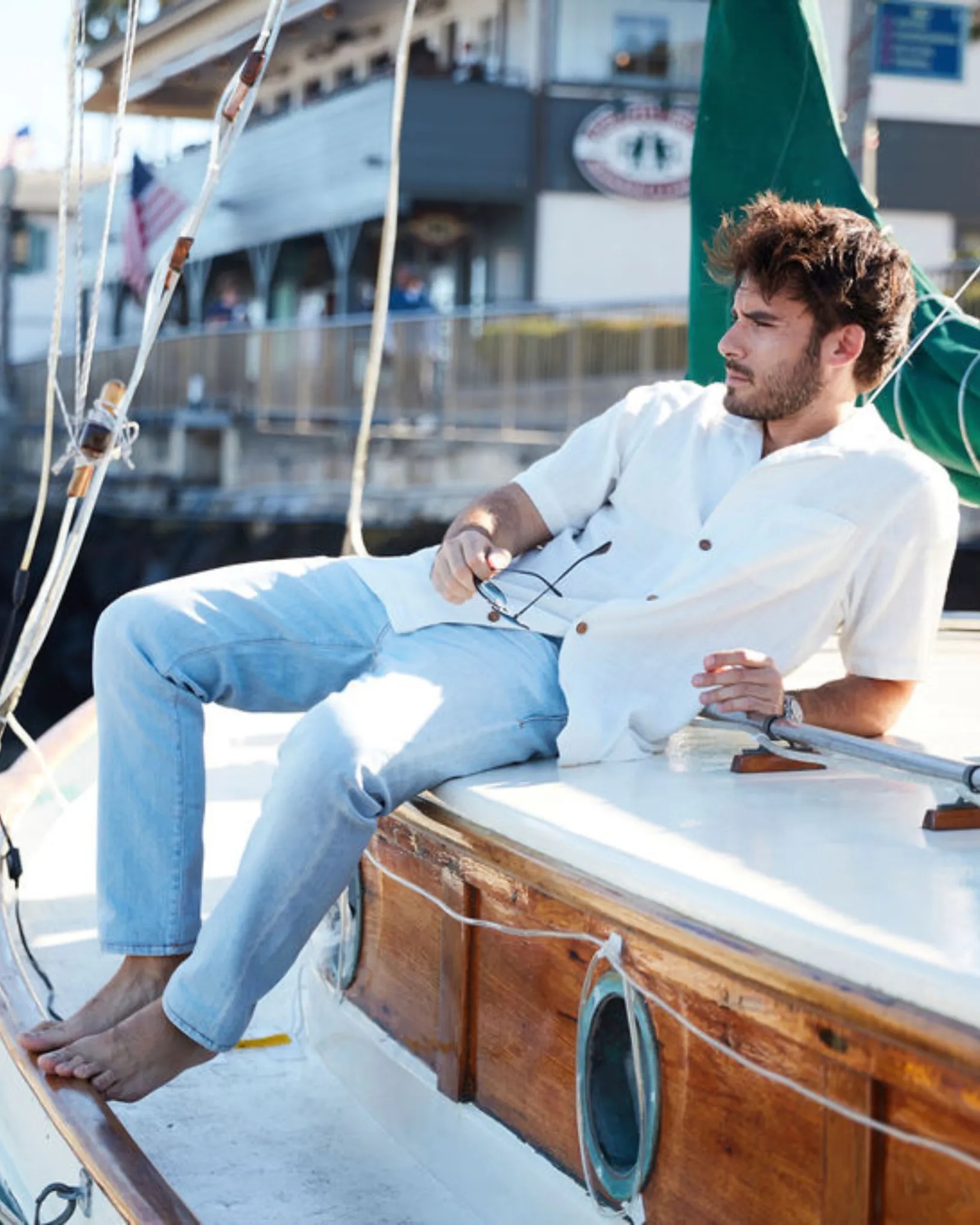 Athletic Taper Denim Jeans - Super Light Vintage
