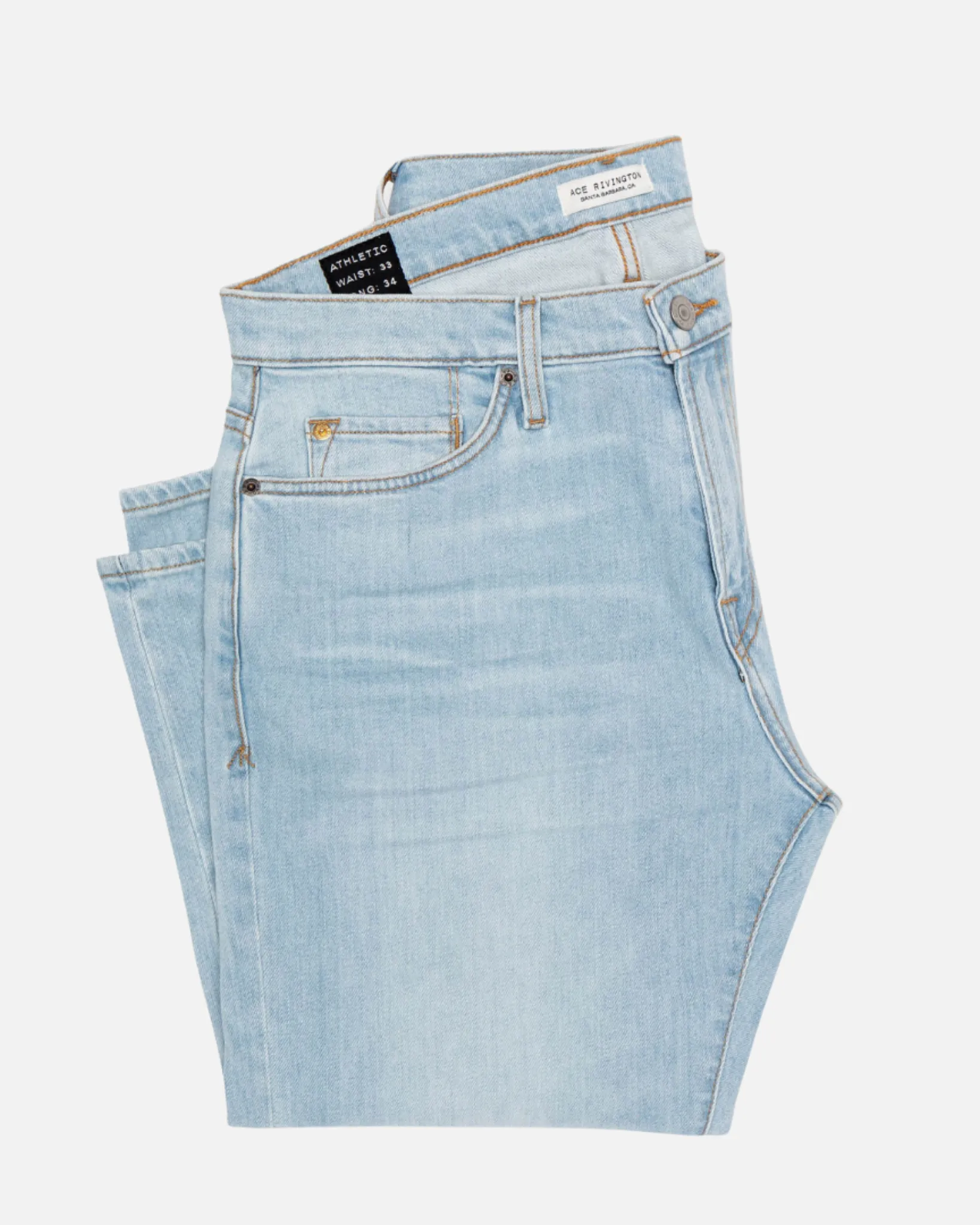 Athletic Taper Denim Jeans - Super Light Vintage