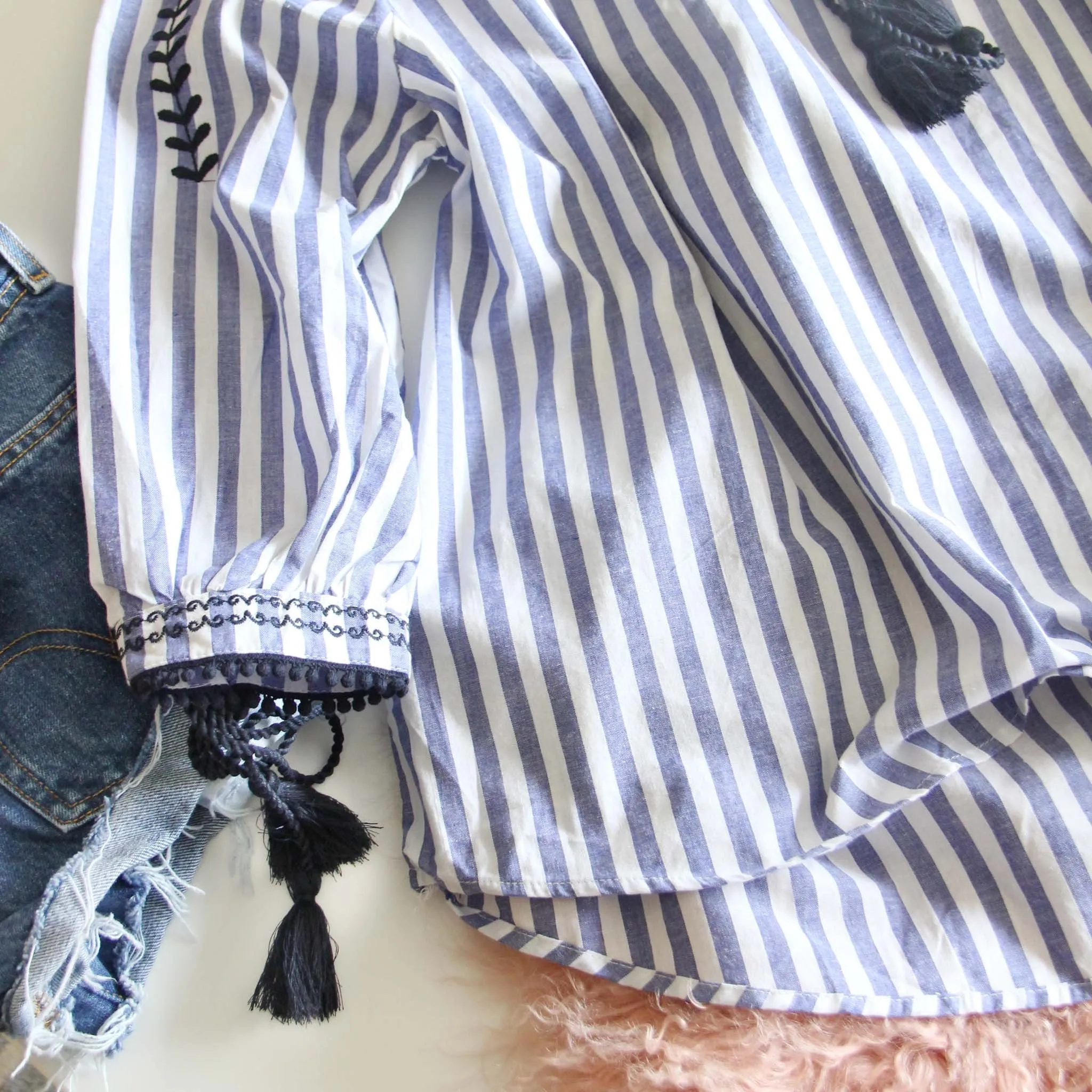 Audrey Stripe Top